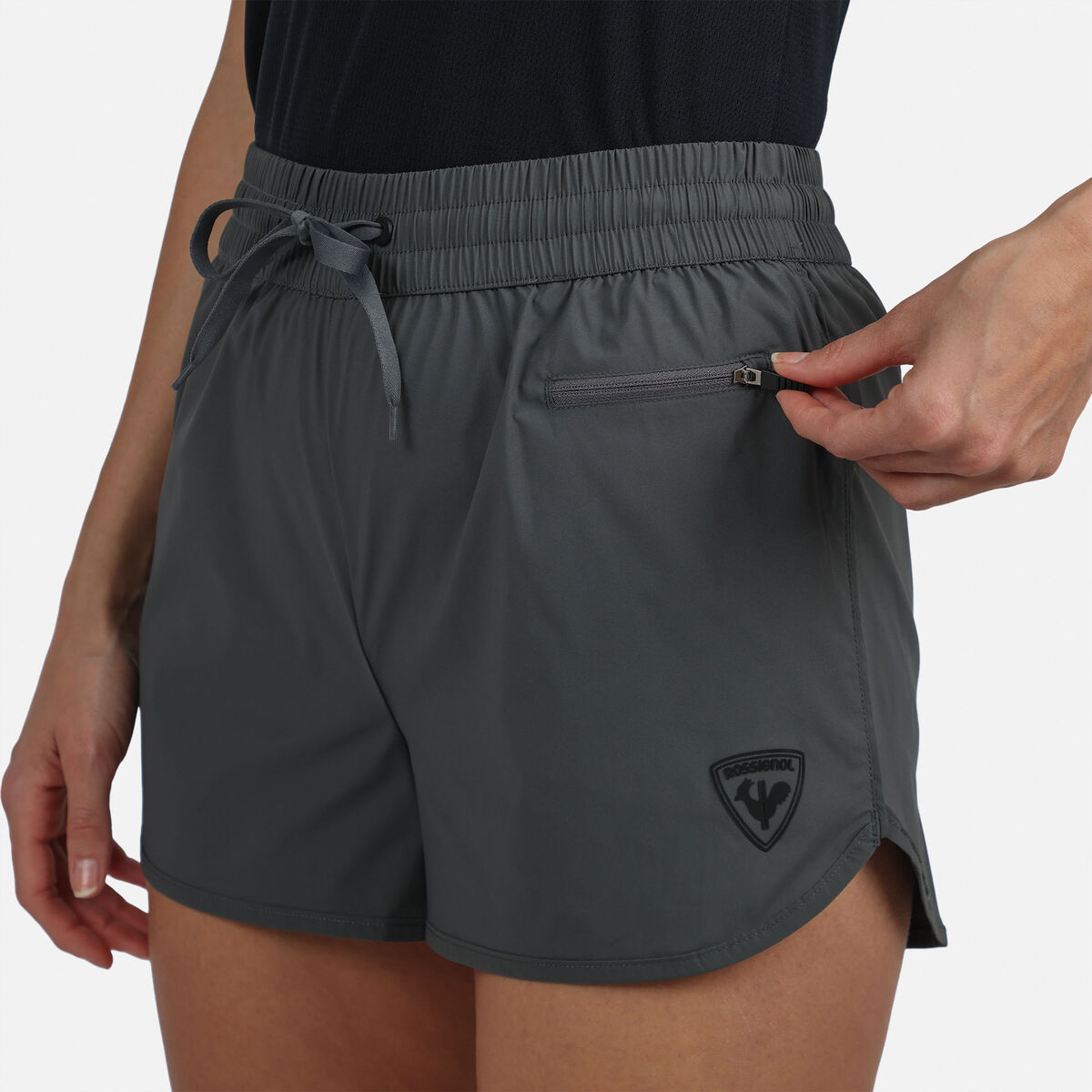 Rossignol Pantalones cortos básicos para mujer grey