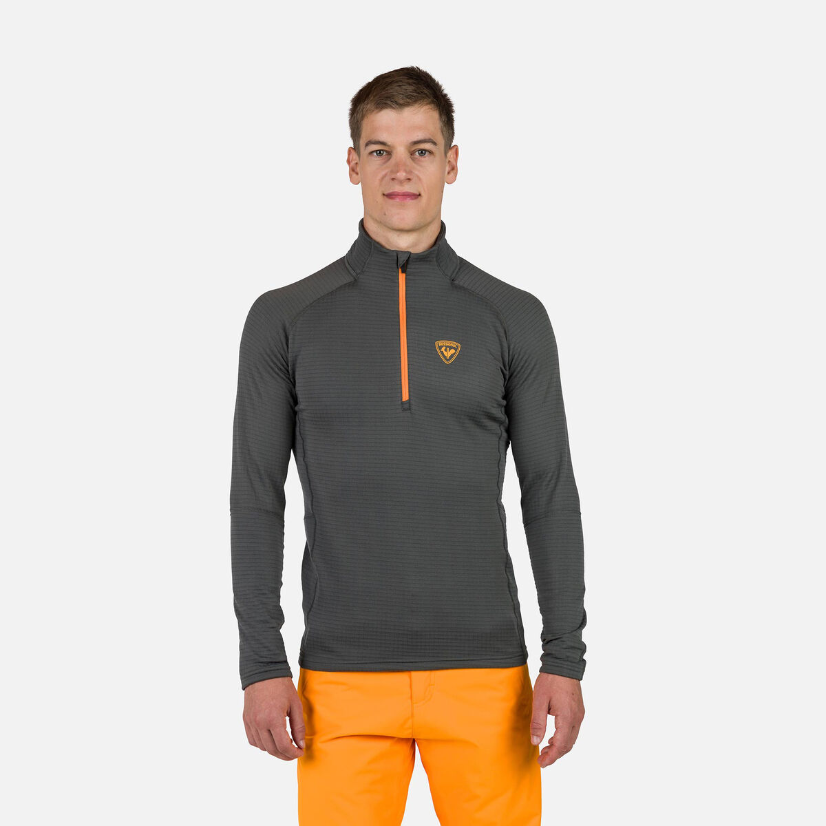 Rossignol Men's Blackside Half-Zip Fleece Grey