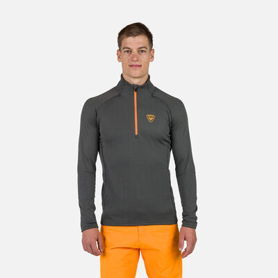 Rossignol Men's Blackside Half-Zip Fleece grey