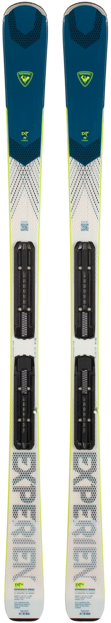 Rossignol Men's ALL MOUNTAIN Skis EXPERIENCE 78 CARBON (XPRESS 