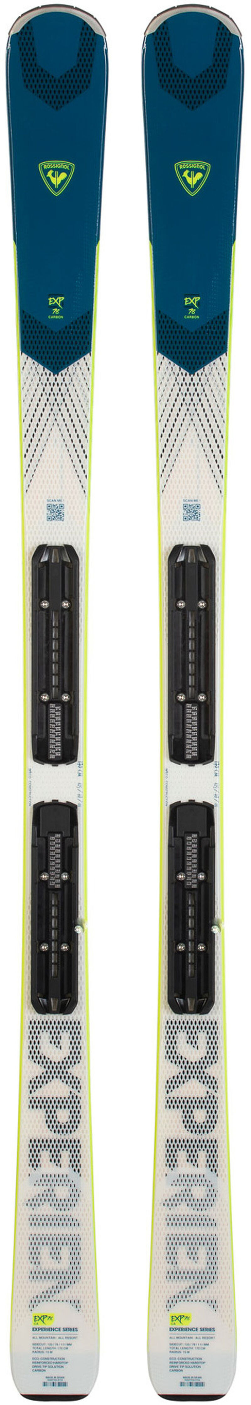 Rossignol Men's ALL MOUNTAIN Skis EXPERIENCE 78 CARBON (XPRESS) 