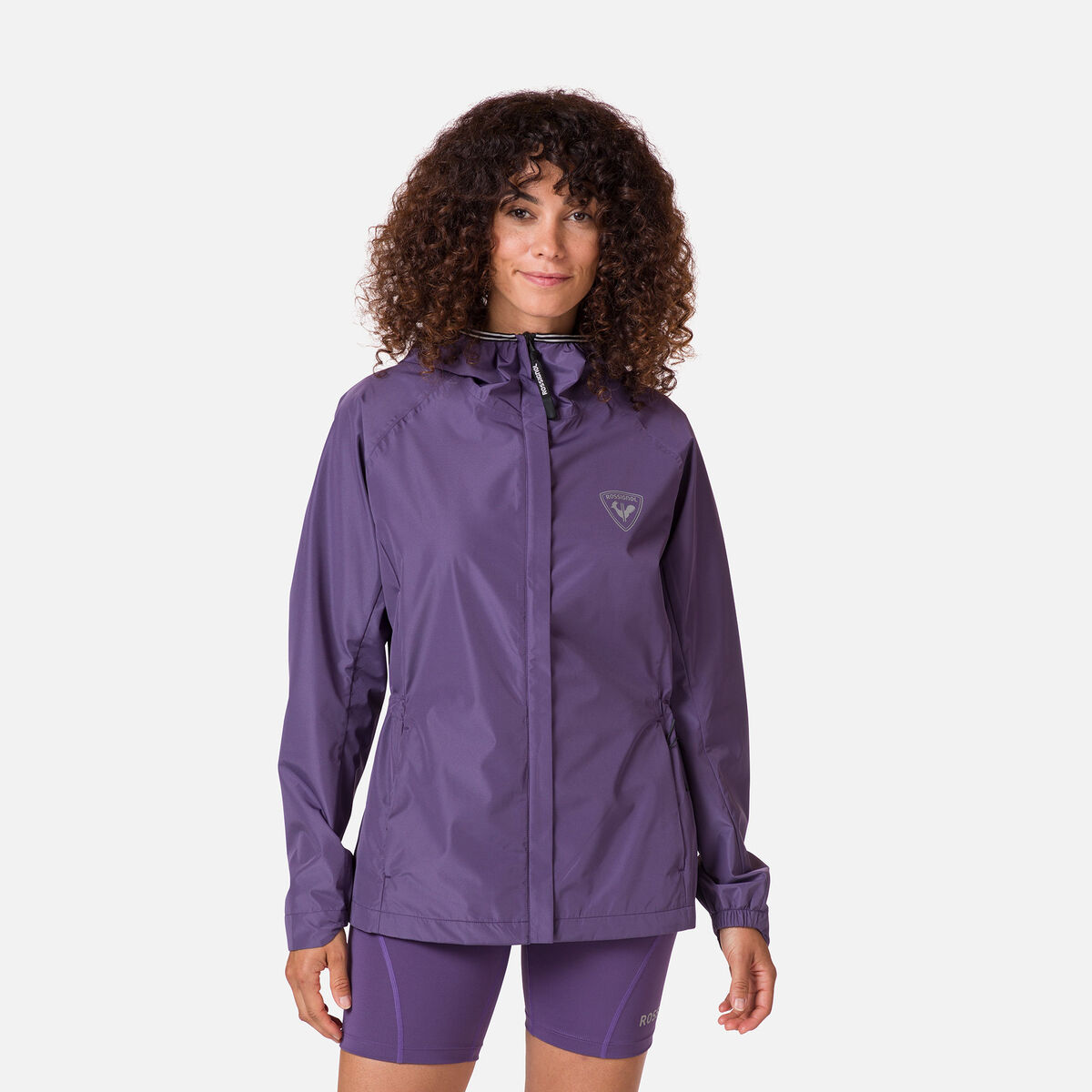 Rossignol Women's Active Rain Jacket Pink/Purple