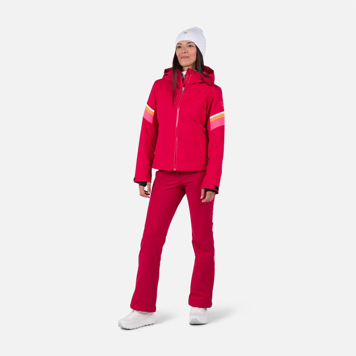 Rossignol Veste de ski femme Strawpile Red