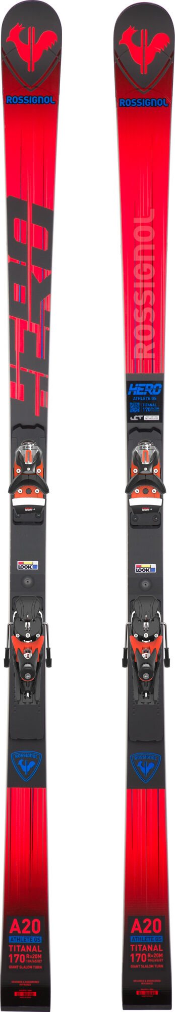 Rossignol Unisex's Racing Skis HERO ATHLETE GS 170-185 R22 | Skis 