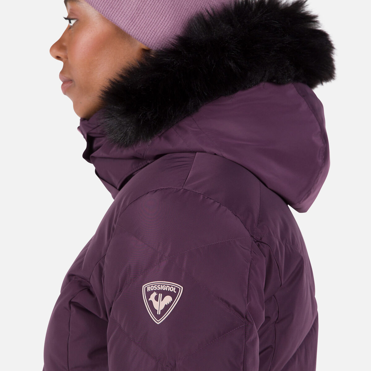 Rossignol Veste de ski Staci Pearly femme pinkpurple