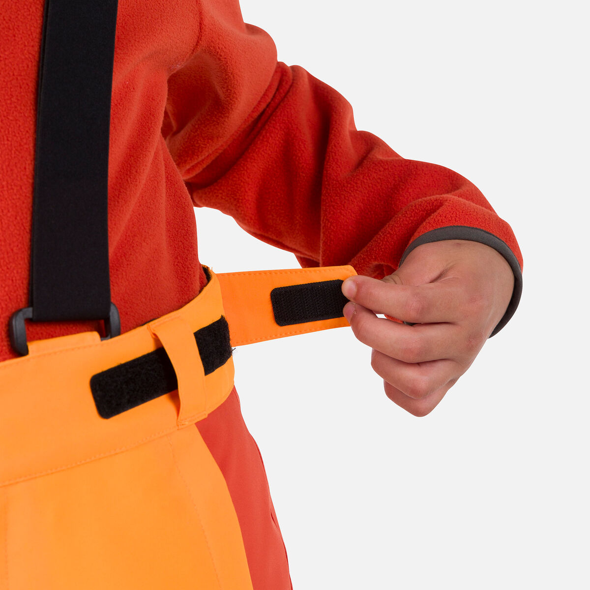 Rossignol Boys' Velika Suspender Ski Pants orange