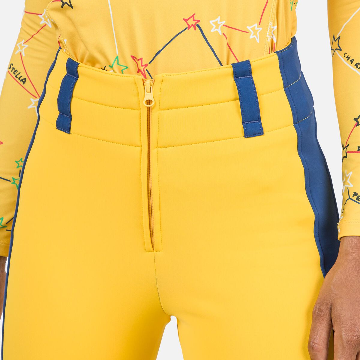 Rossignol Pantalones JCC Sirius Softshell para mujer yellow