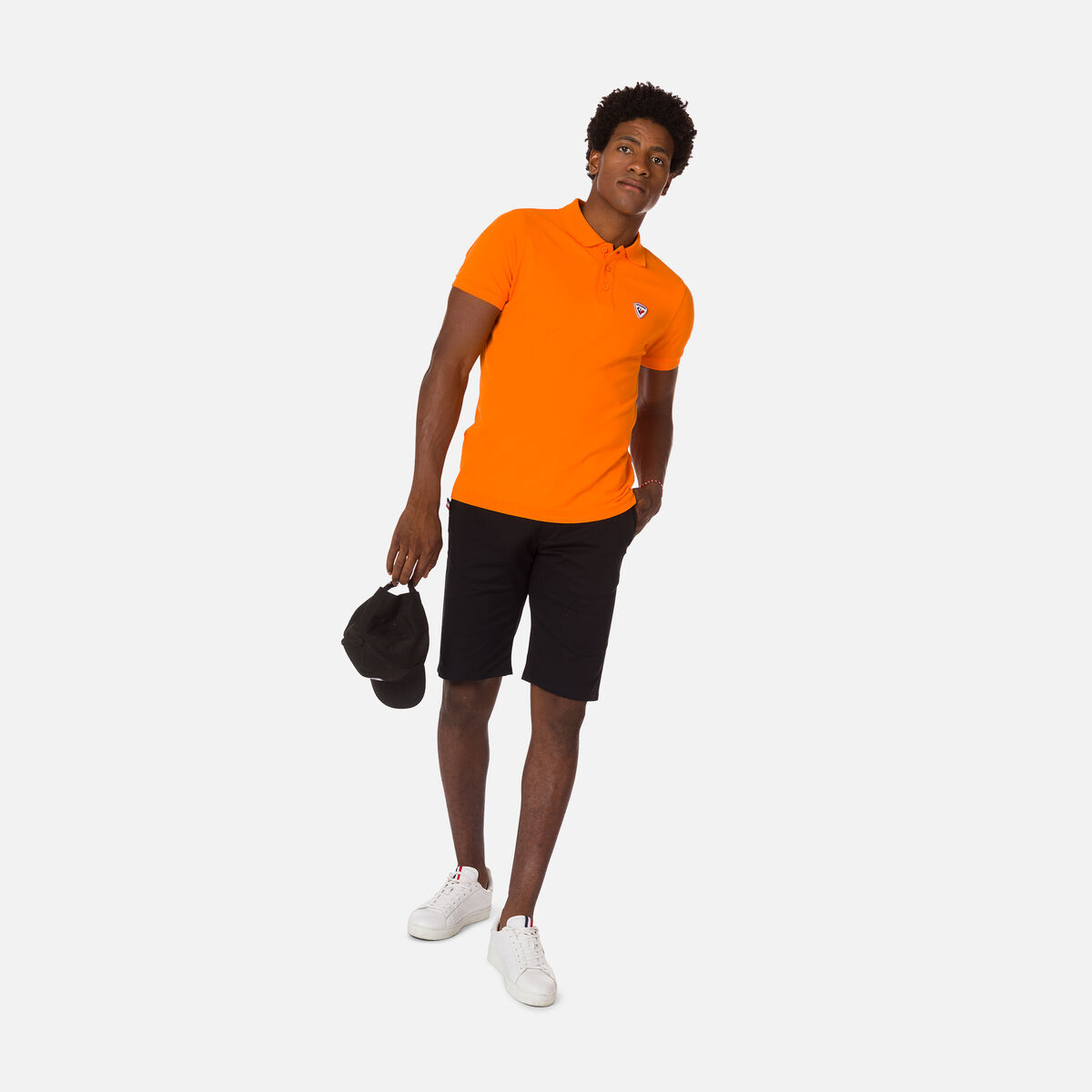 Rossignol Polo uomo logo Orange