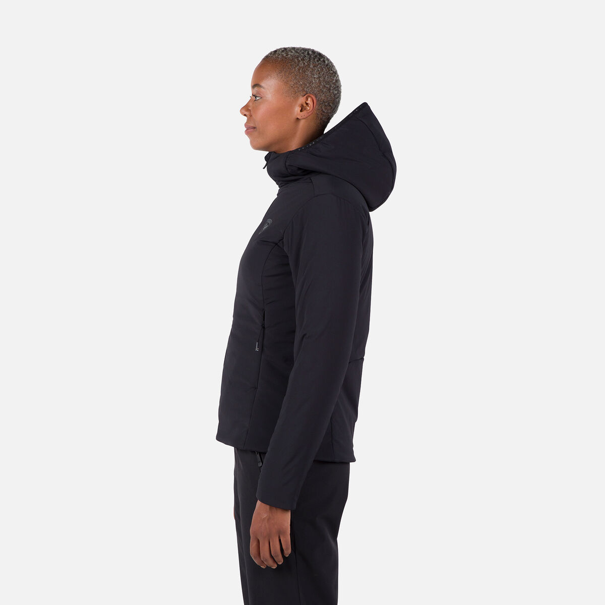 Rossignol Damenkapuzenpullover Opside Warm Black