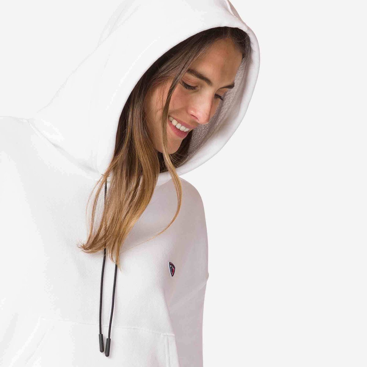 Rossignol Women's hooded sweatshirt white