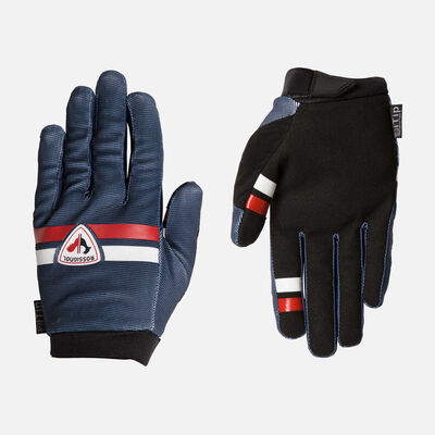 Rossignol Men's full-finger mountain bike gloves blue