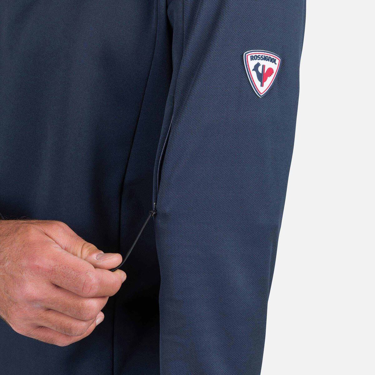 Rossignol Men's Diretta Half-Zip Fleece blue