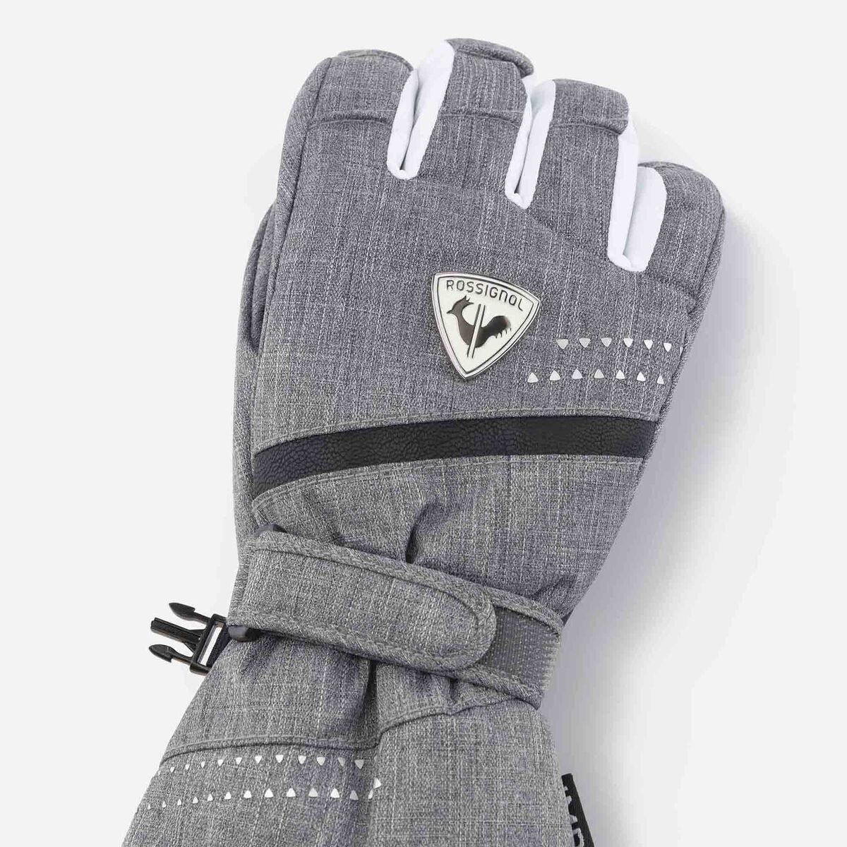 Rossignol Women's Nova waterproof ski gloves Grey