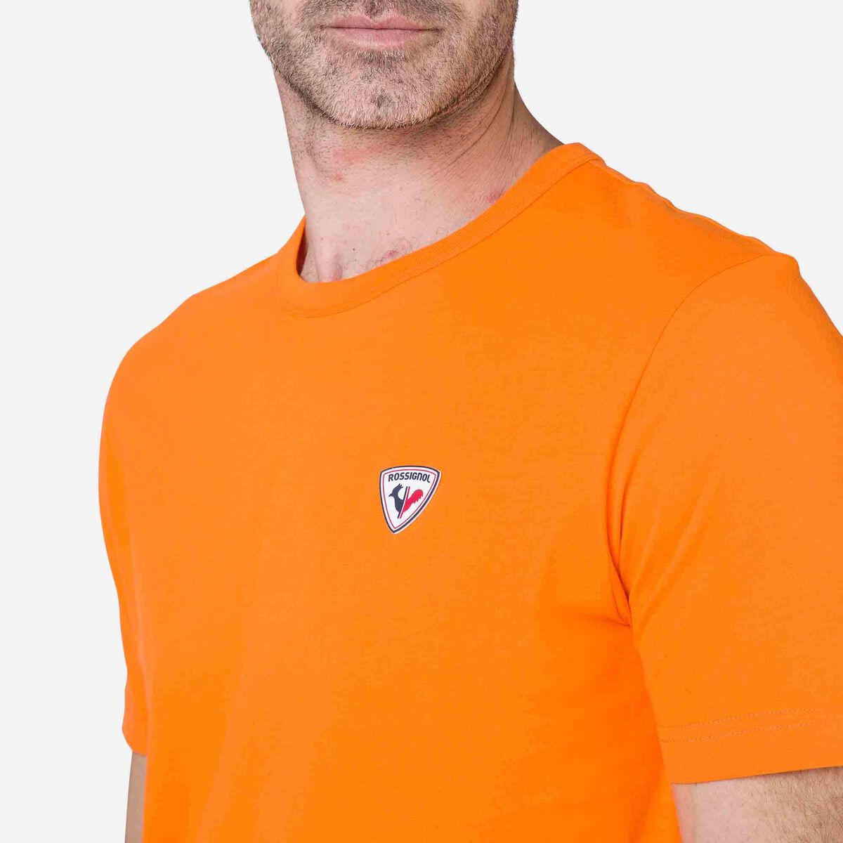 Rossignol Men's logo plain tee Orange