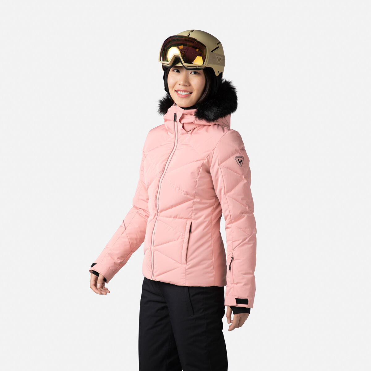 Rossignol Chaqueta de esquí Staci para mujer Pink/Purple