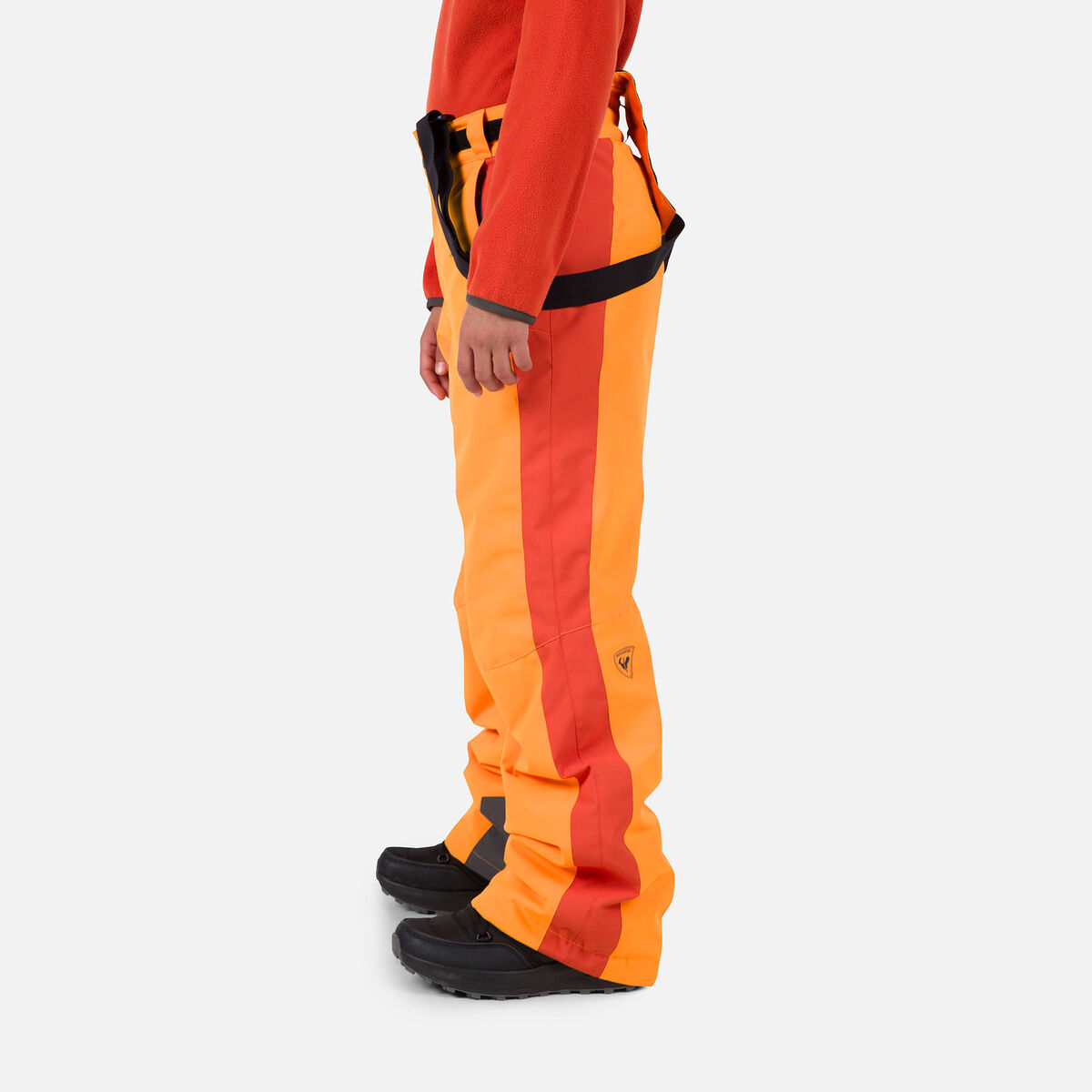 Rossignol Boys' Velika Suspender Ski Pants Orange