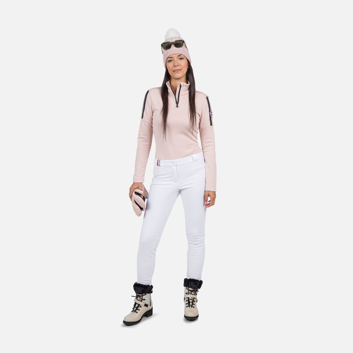 Rossignol Pantalon de ski Fuseau femme White