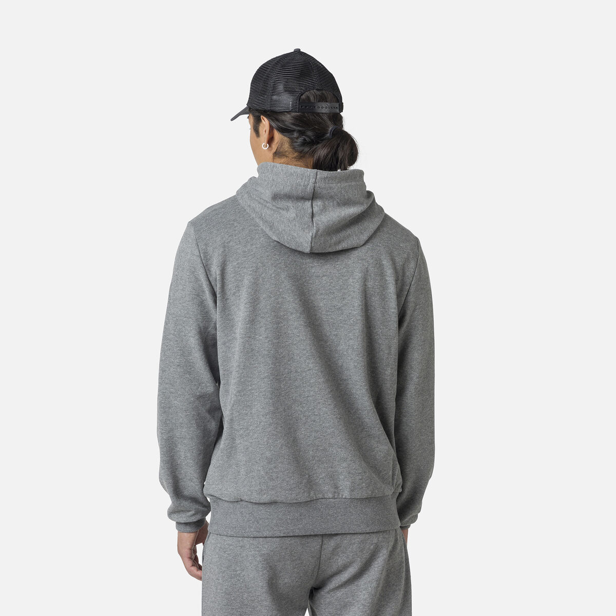 Rossignol Sweat à capuche molletonné Logo Homme Grey