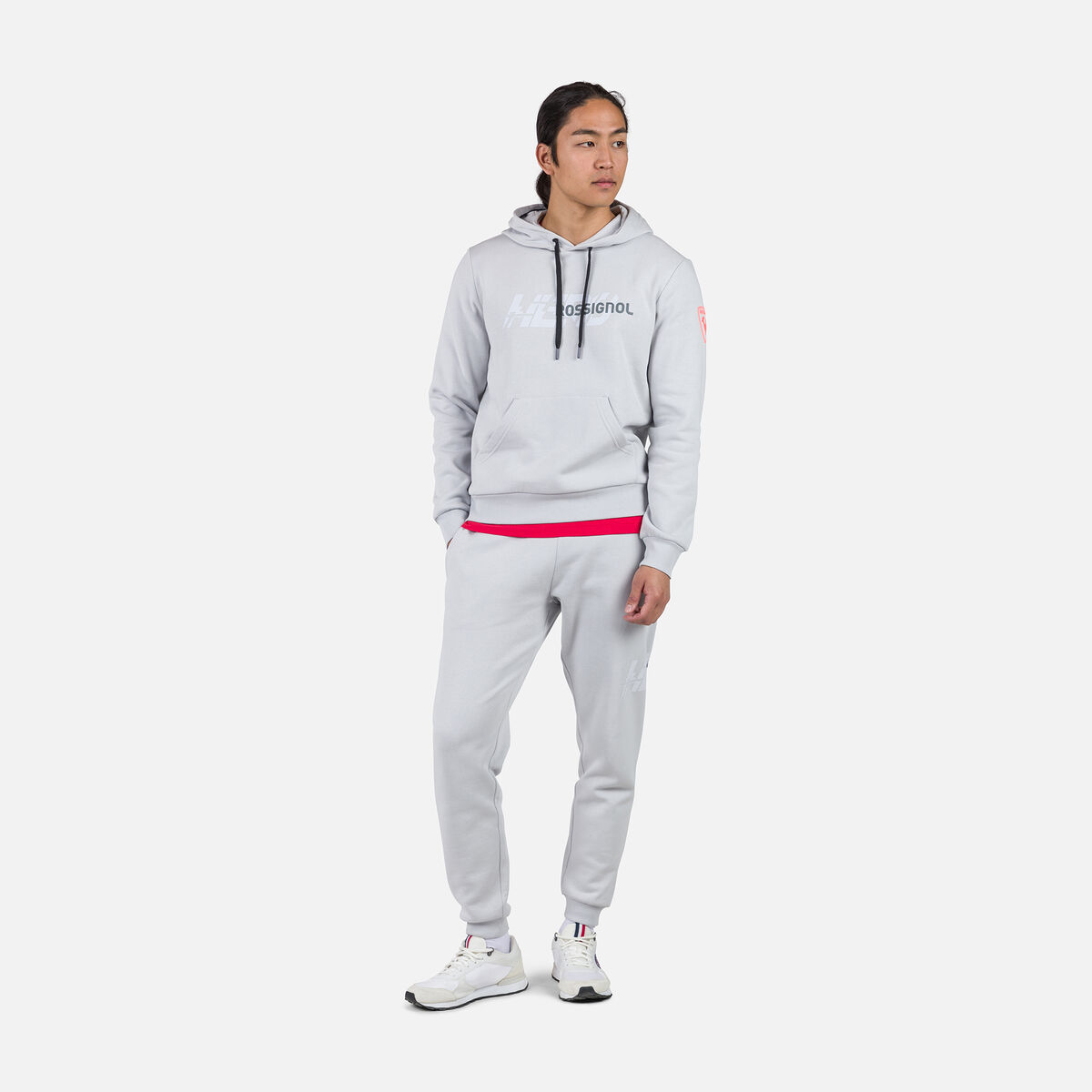 Rossignol Sweat à capuche homme Hero Grey