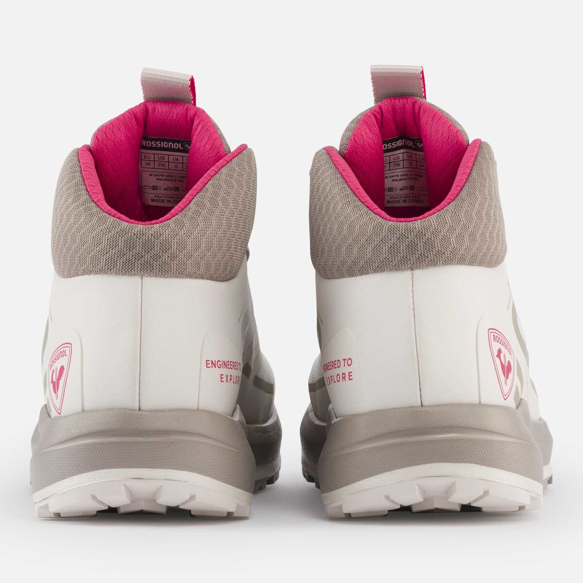 Rossignol Women's khaki lightweight hiking shoes Grey