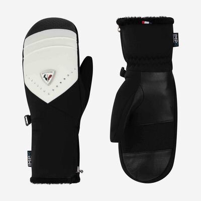 Rossignol Women's Absolut waterproof ski mittens white