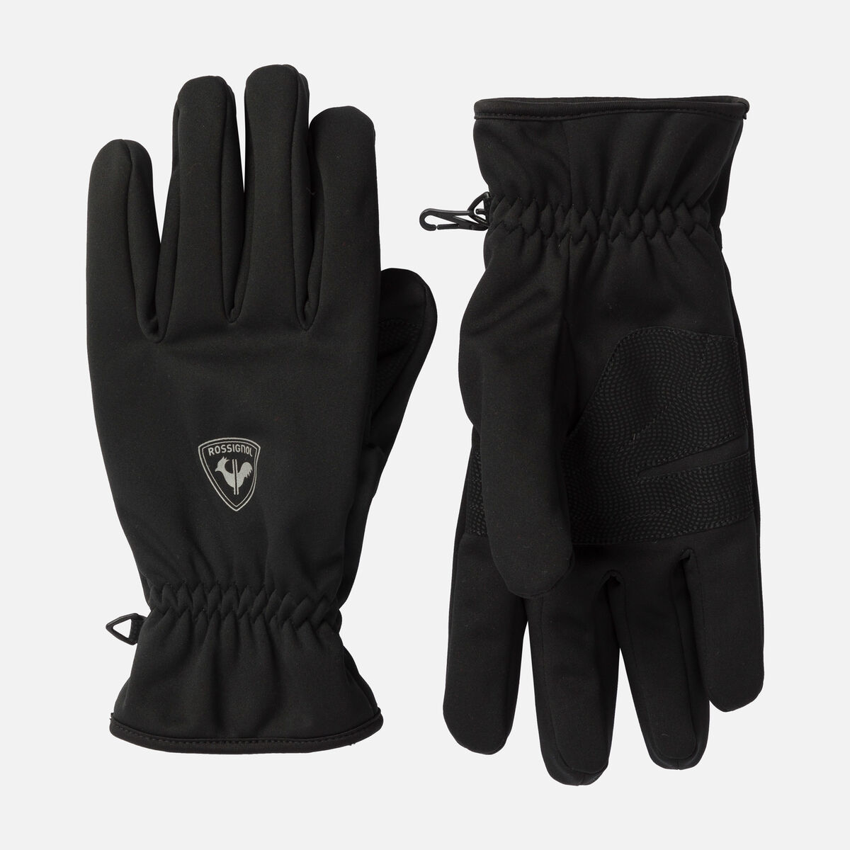 Rossignol Men's XC Soft Shell Ski Gloves Black
