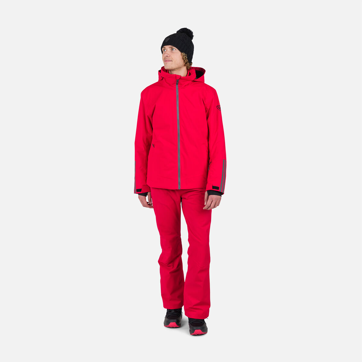 Rossignol Herrenskijacke Strawpile Red