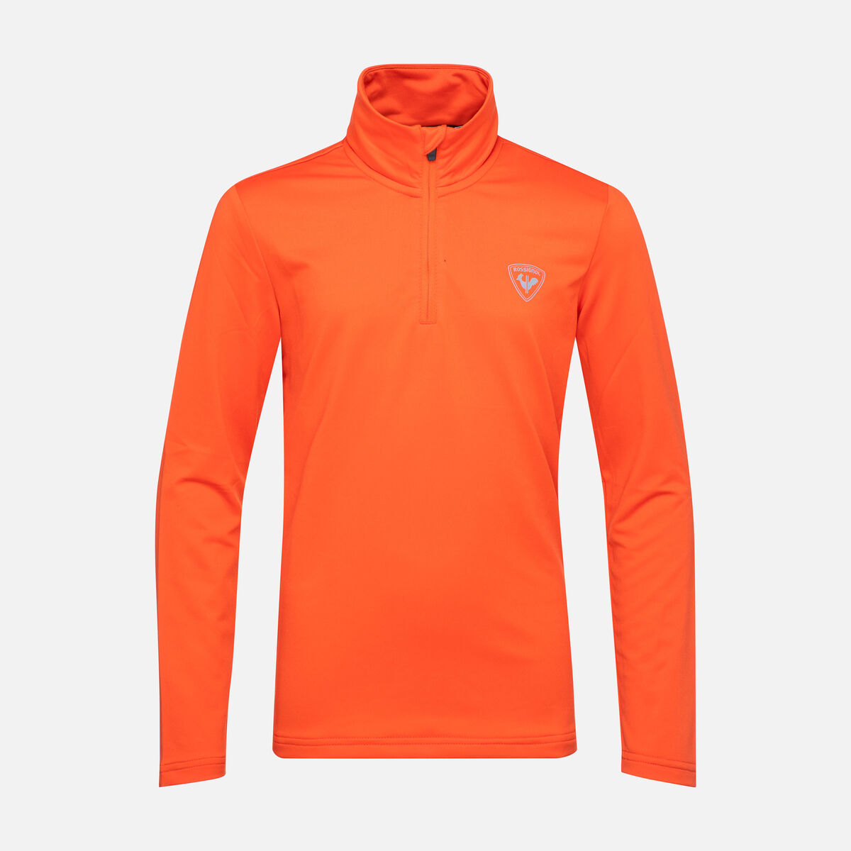 Rossignol Pile elasticizzato con mezza zip bambino Orange