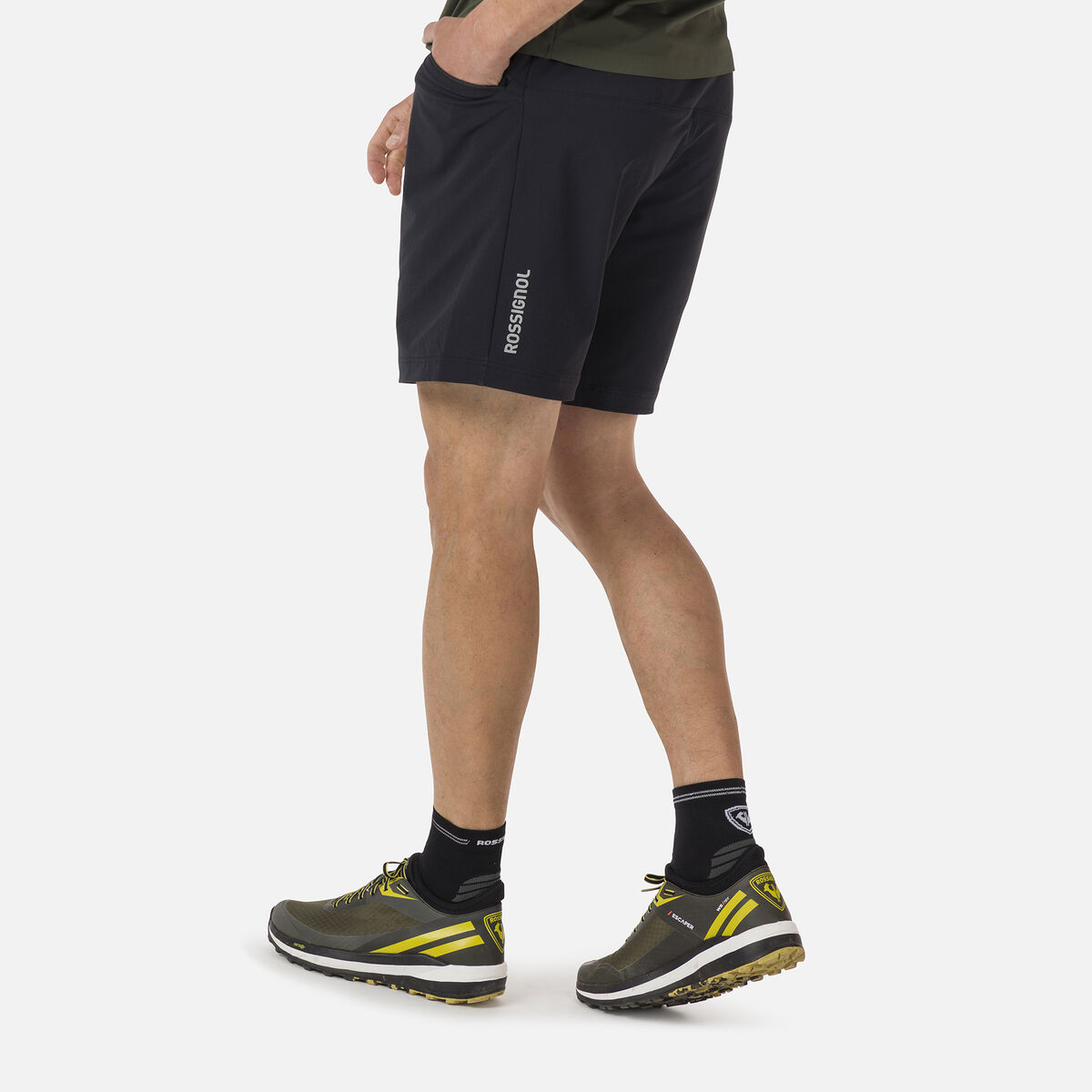 Rossignol Men's Lightweight Breathable Shorts black