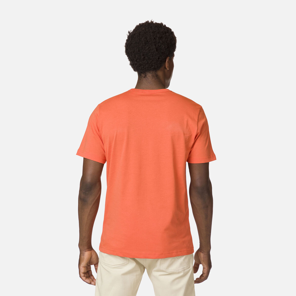 Rossignol Logo Rossignol Herren-T-Shirt Orange