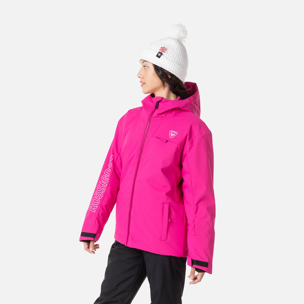 Rossignol Juniors' Ski Jacket Pink/Purple