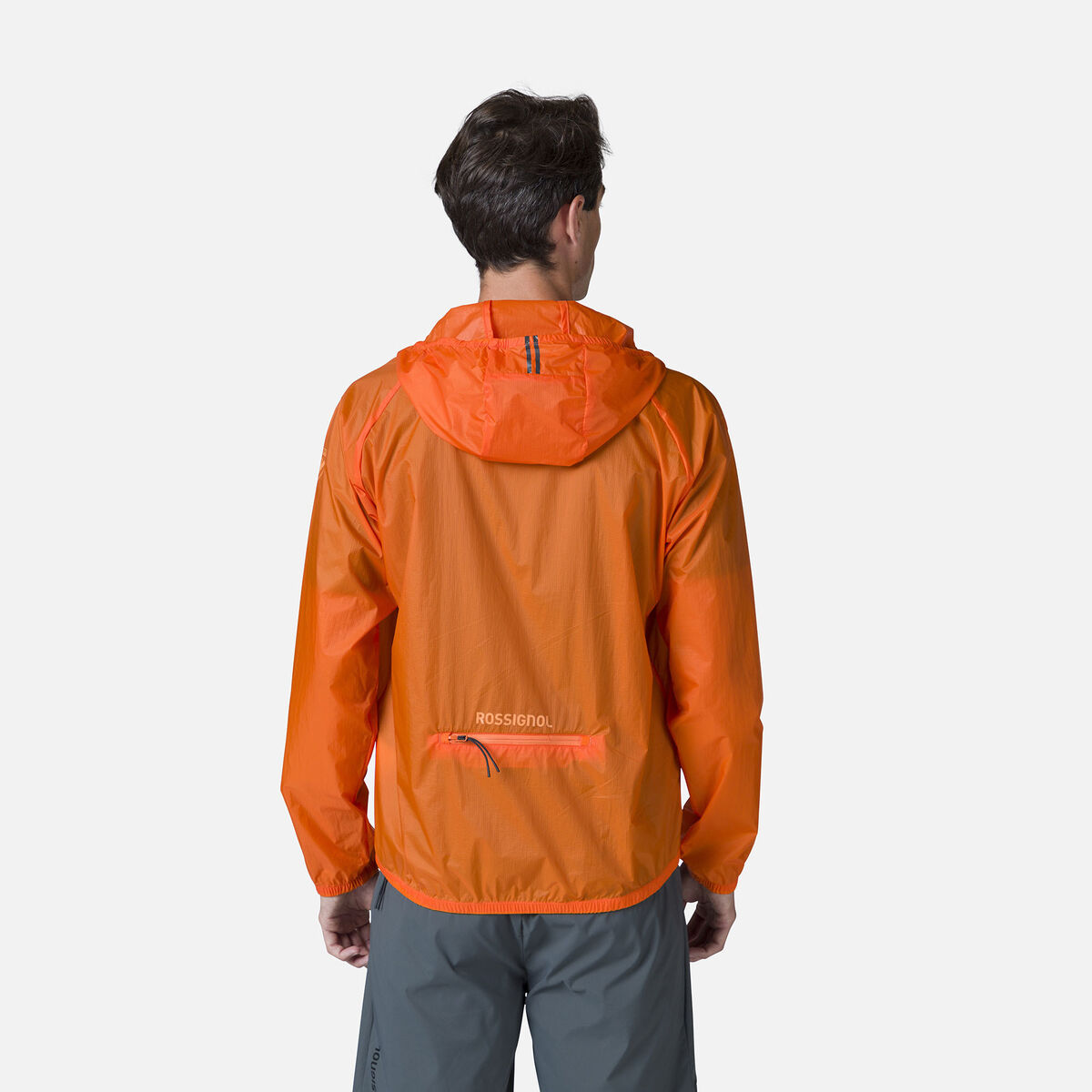 Rossignol Men's Ultralight Packable Jacket Orange