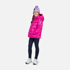 Rossignol Girls' Lightweight Quilted Jacket Orchid Pink