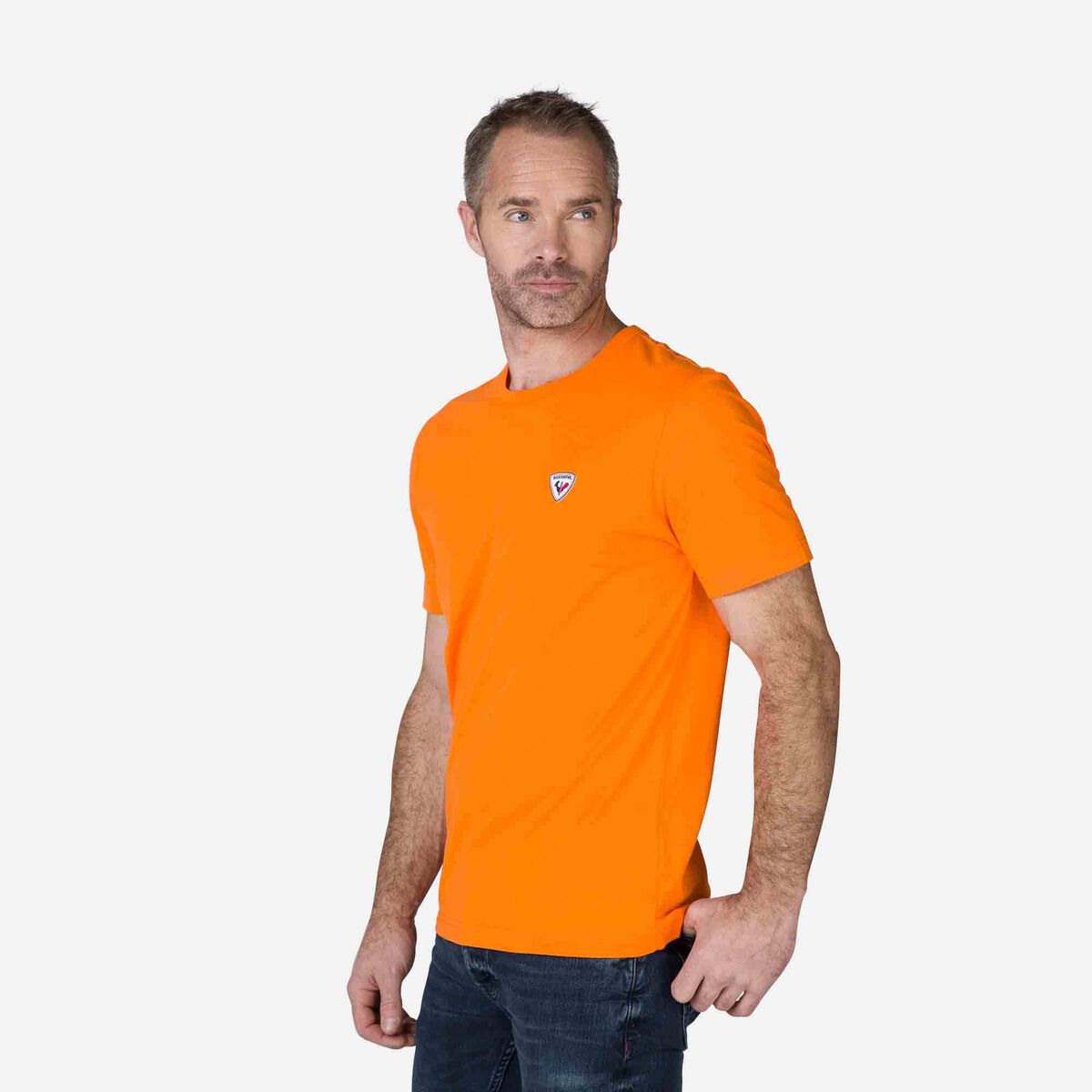 Rossignol T-shirt Logo Plain Homme Orange
