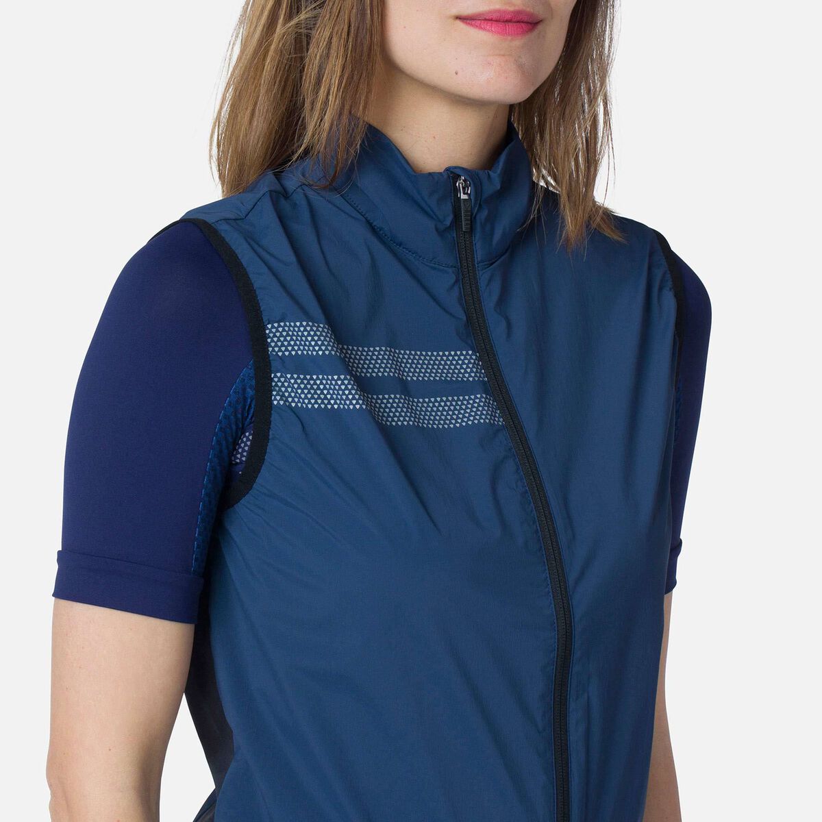 Rossignol Women's Lightweight Breathable Vest blue