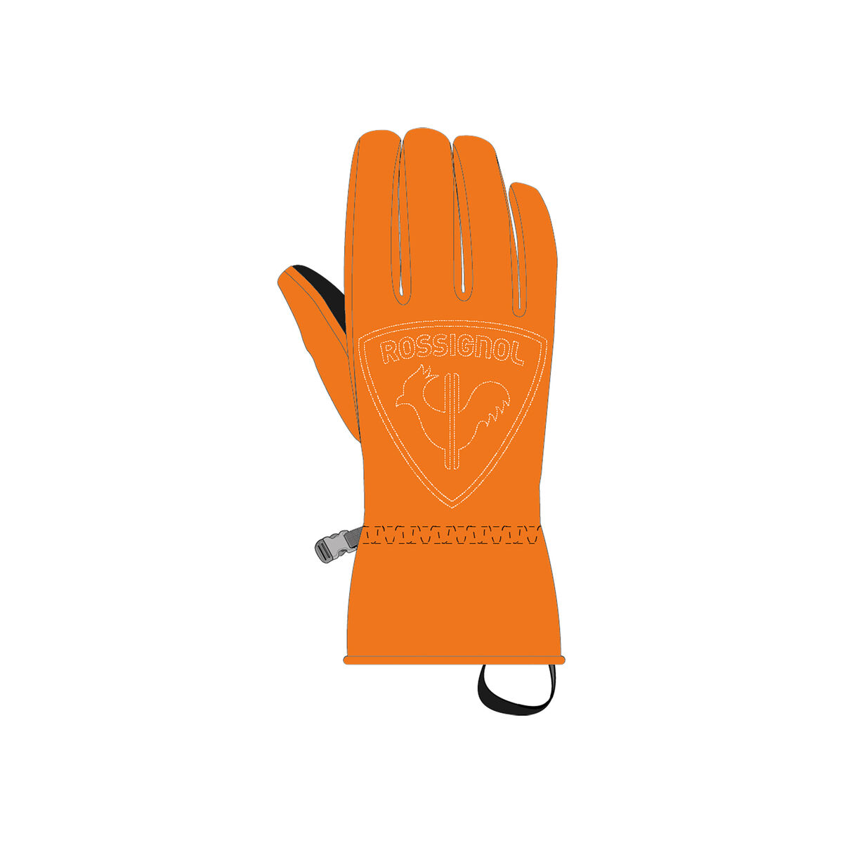 Rossignol Juniors' Rooster Gloves Orange