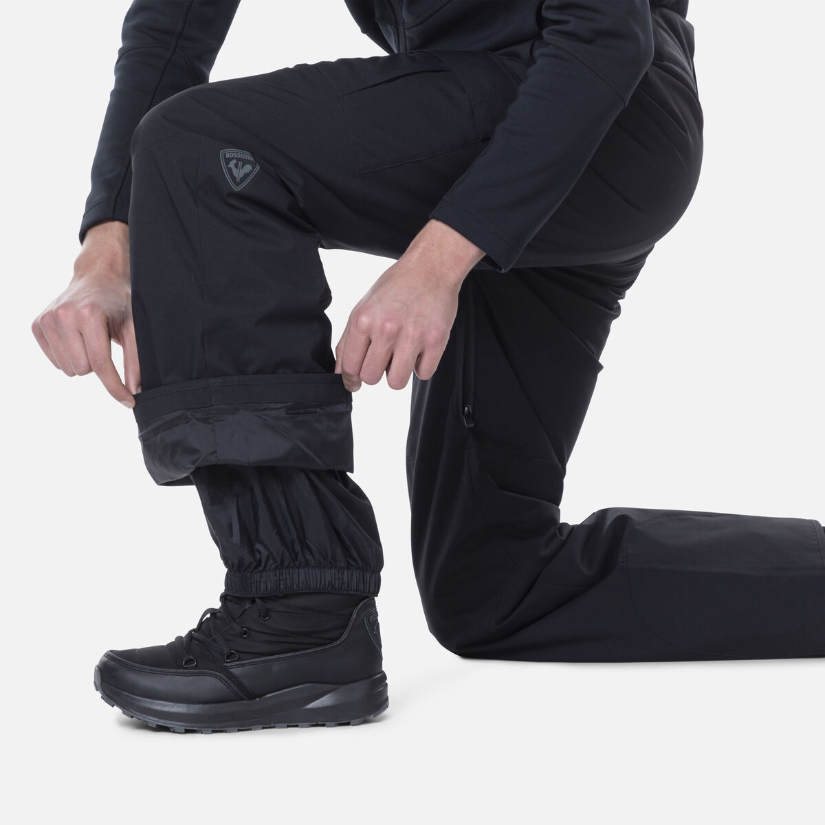 Rossignol Pantaloni da sci uomo Relax black