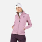 Rossignol Women's Classique Hybrid Full-Zip Jacket Moonlite Mauve