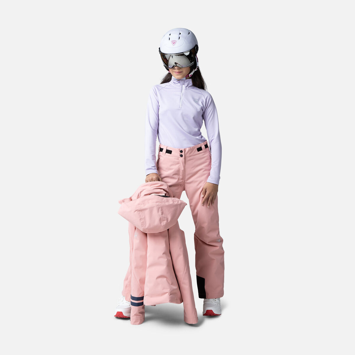 Rossignol Girls' Ski Pants Pink/Purple