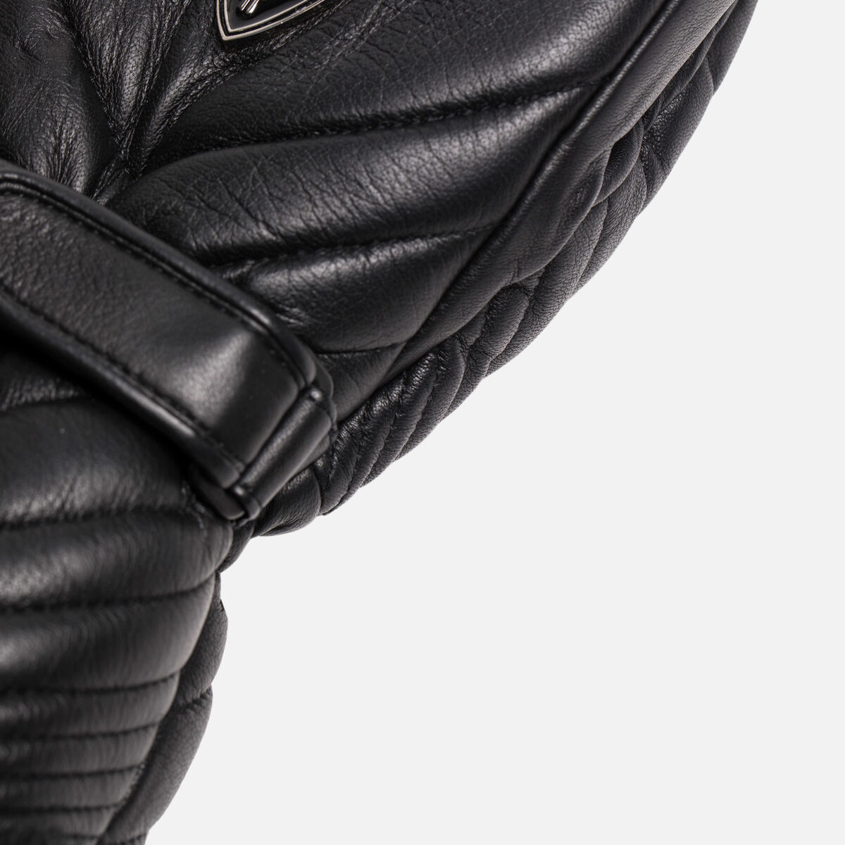Rossignol Women's Select Leather Waterproof Ski Mittens Black
