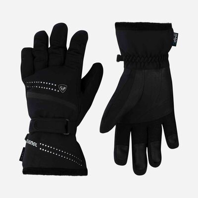 Rossignol Women's Nova waterproof ski gloves black