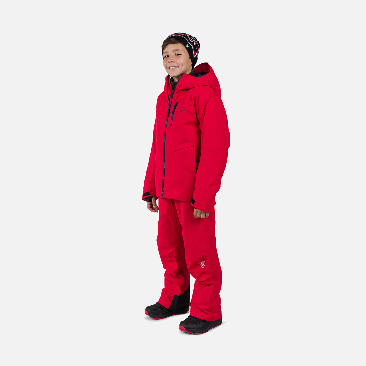 Rossignol Juniors' Wispile Ski Jacket Red