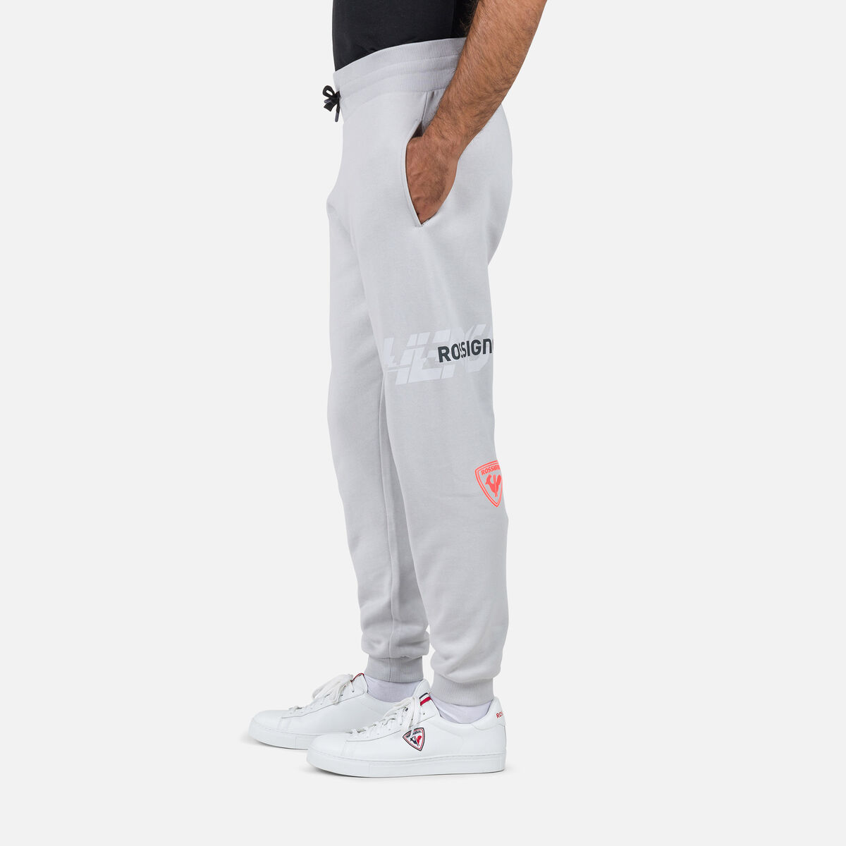 Rossignol Pantaloni felpati uomo Hero Grey