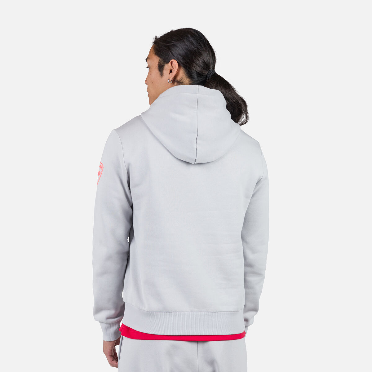 Rossignol Herrenkapuzenpullover Hero Grey