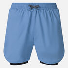 Rossignol Men's 2-in-1 Active Shorts Blue Yonder