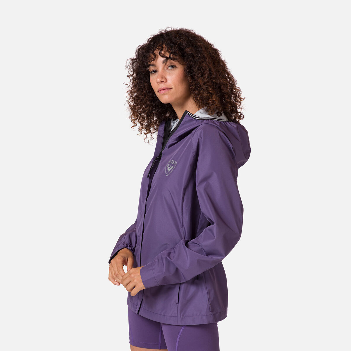 Rossignol Women's Active Rain Jacket Pink/Purple
