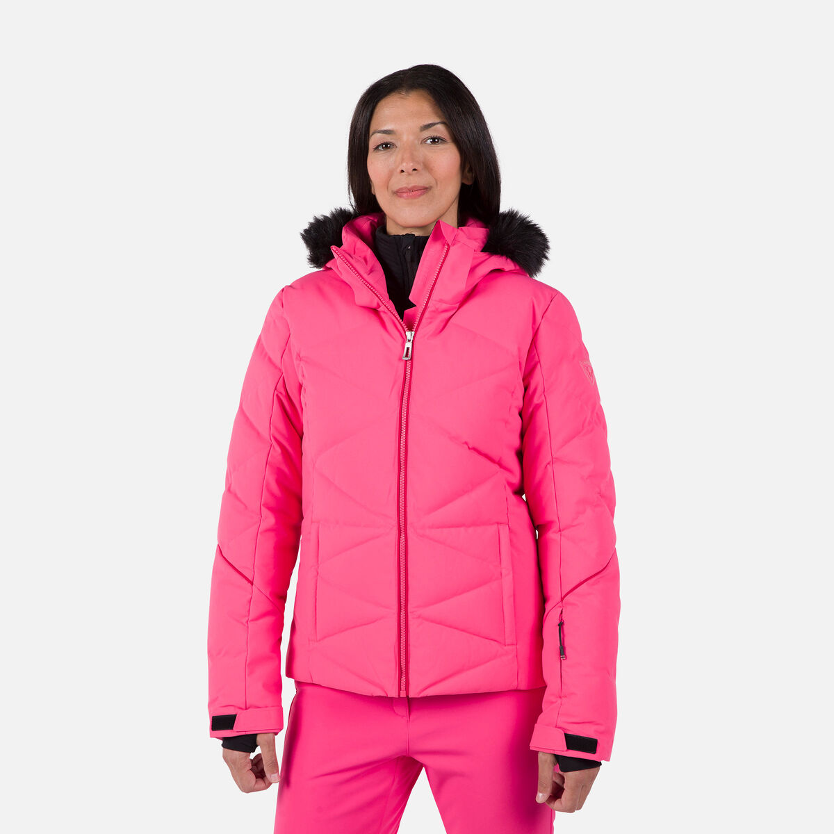 Rossignol Women's Staci Ski Jacket Pink/Purple