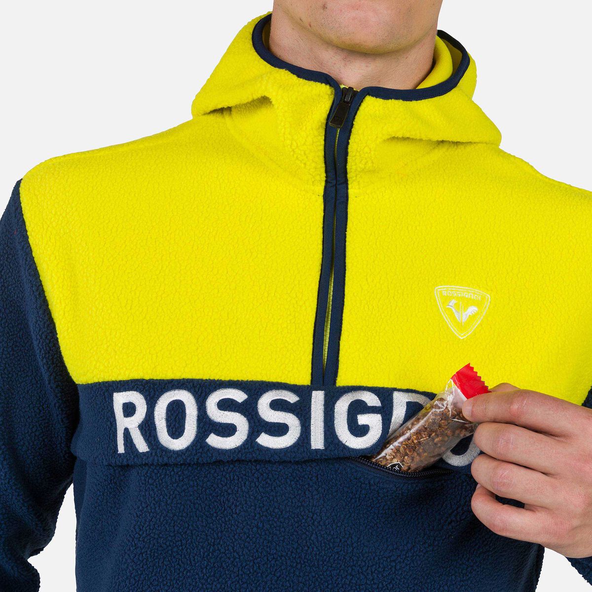 Rossignol Haut en polaire homme Alltrack blue