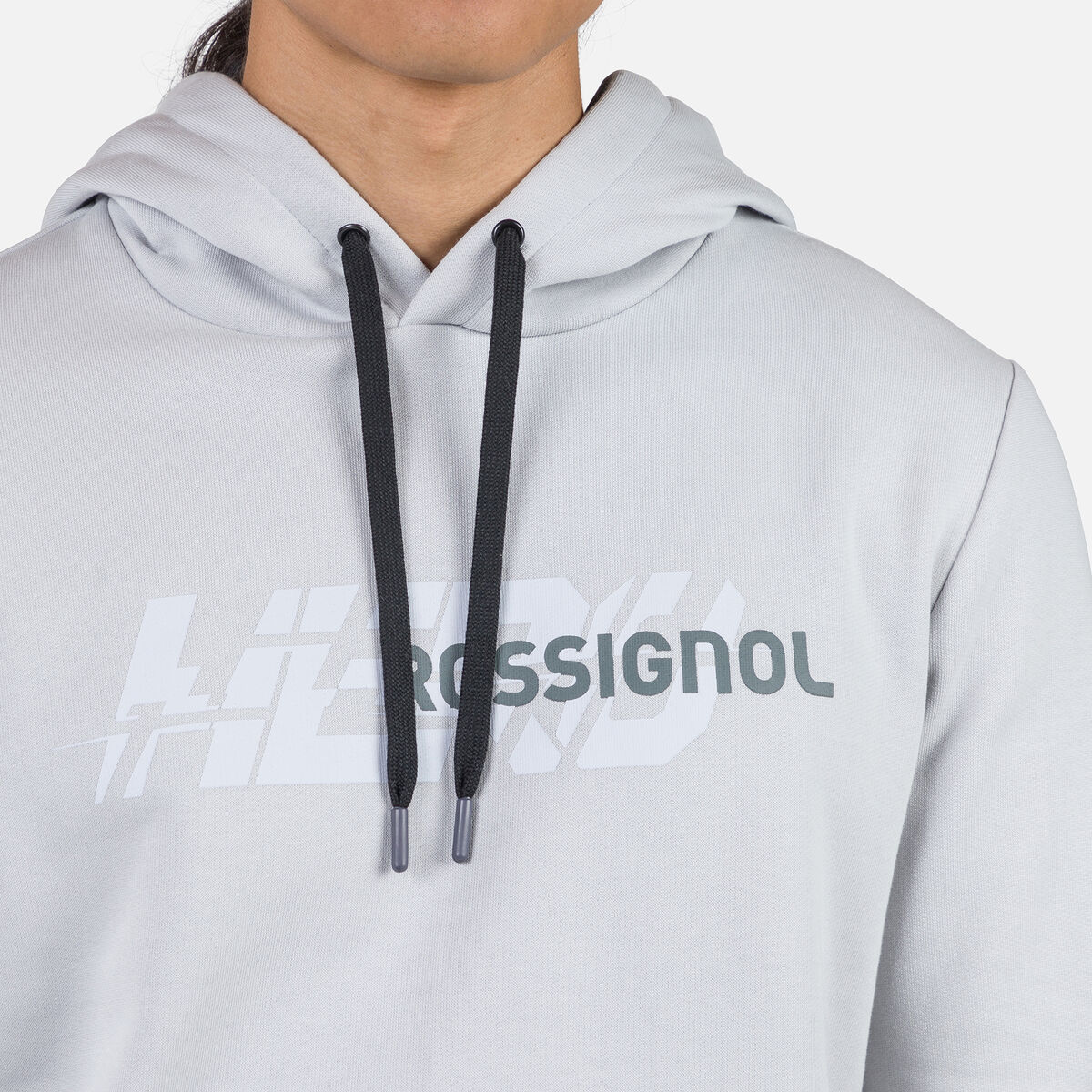 Rossignol Sweat à capuche homme Hero grey