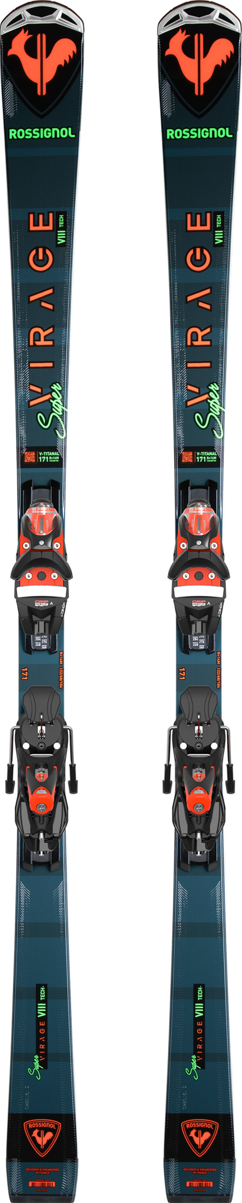 Rossignol Unisex's Racing Skis SUPER VIRAGE VIII TECH KONECT 